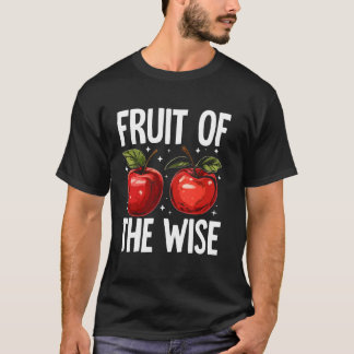 Camiseta Fruta de la Manzana Sabia