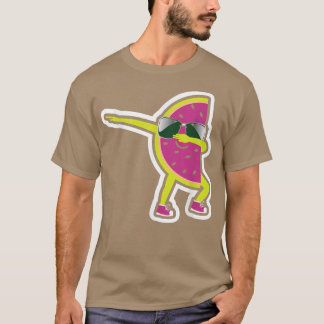 Camiseta Fruta de la sandía Dabbing tropical Hola vena de v