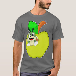 Camiseta Fruta de manzana de oruga