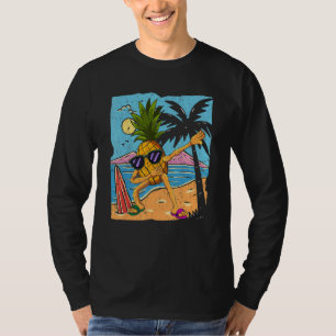 Camiseta Fruta de veraneo tropical de vacaciones de playa D
