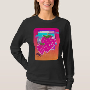 Camiseta Fruta de verano 90 Vaporwave Estético Berry Str