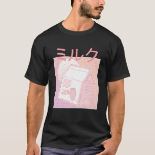 Camiseta Fruta de verano de la fresa coreana Carton para la
