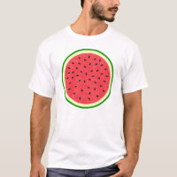 Fruta de verano de salto de sandía