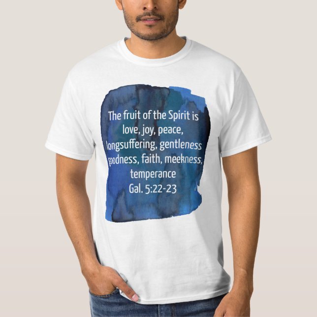 Camiseta Fruta del espíritu (Anverso)