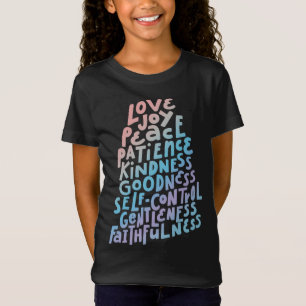 Camiseta Fruta del espíritu - Fe cristiana cita la Biblia