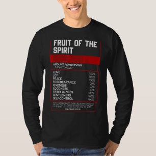 Camiseta Fruta Del Espíritu Galatianos 522 Ch Inspirador