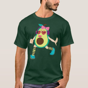 Camiseta Fruta divertida aguacate plush 2