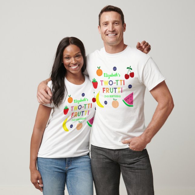 Camiseta Fruta Dos-tti Frutti Cumpleaños 2 (Unisexo)