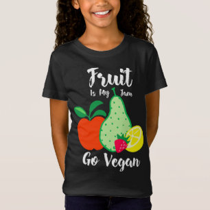 Camiseta Fruta es mi Jam Go Vegan