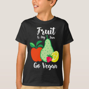 Camiseta Fruta es mi Jam Go Vegan