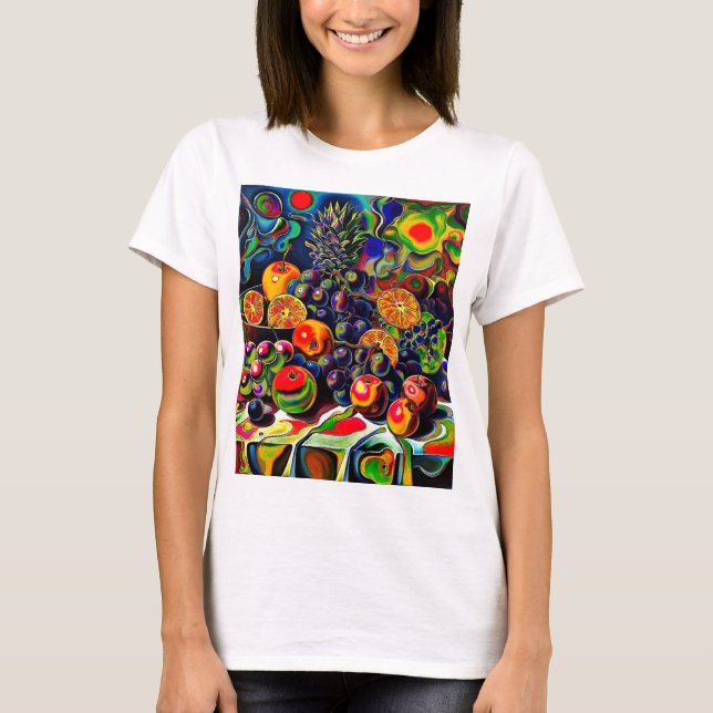 Camiseta Fruta psicodélica 4 (Anverso)