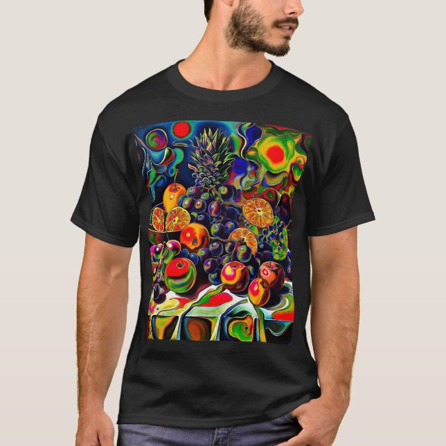 Camiseta Fruta psicodélica 4 (Anverso)