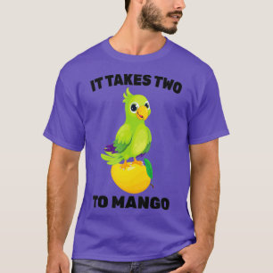 Camiseta Fruta - Se Tardan Dos En Mango - Pájaro Loro -