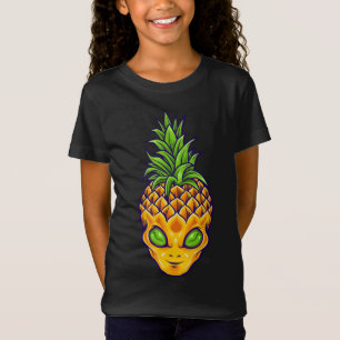 Camiseta Fruta tropical Hawai OVNI Ojo Verde Pinea
