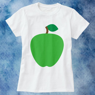 Camiseta Fruta verde de manzana