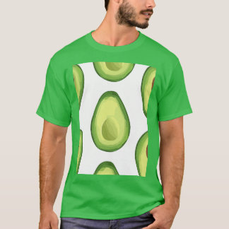 Camiseta Frutas aguacate Flamingo