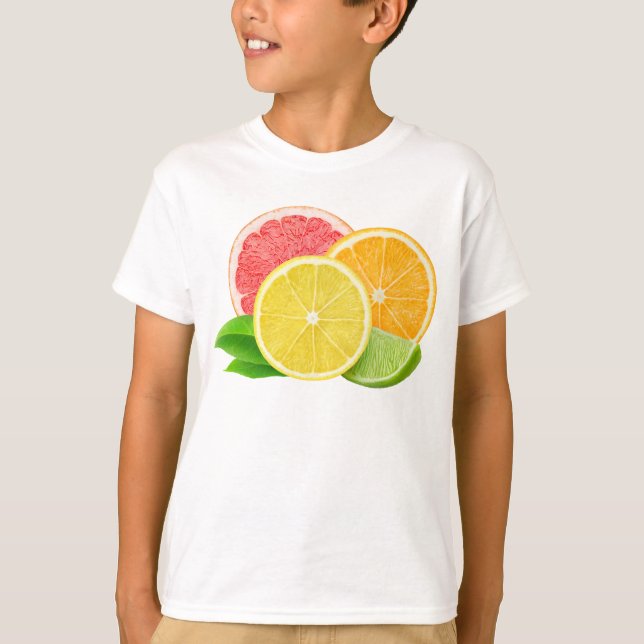 Camiseta Frutas cítricas (Anverso)