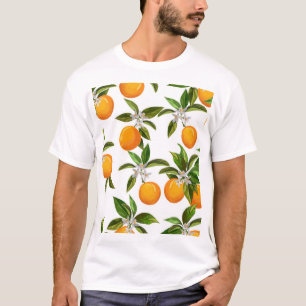 Camiseta Frutas cítricas: Ilustracion digital vintage