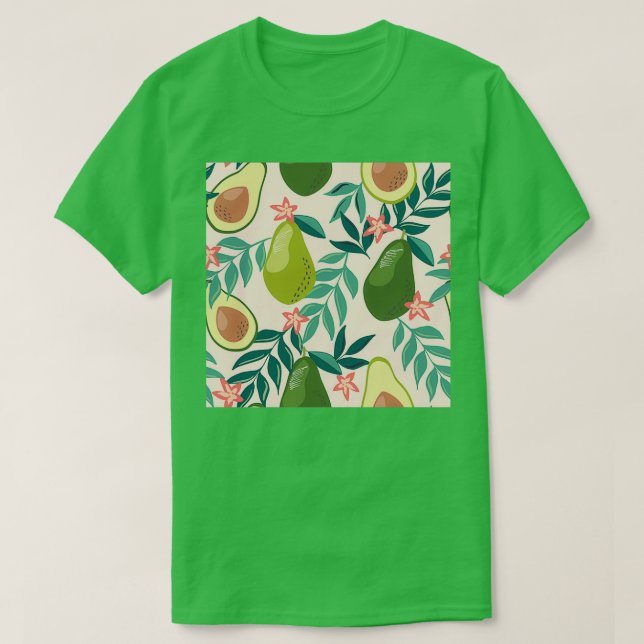 Camiseta Frutas de aguacate (Diseño del anverso)