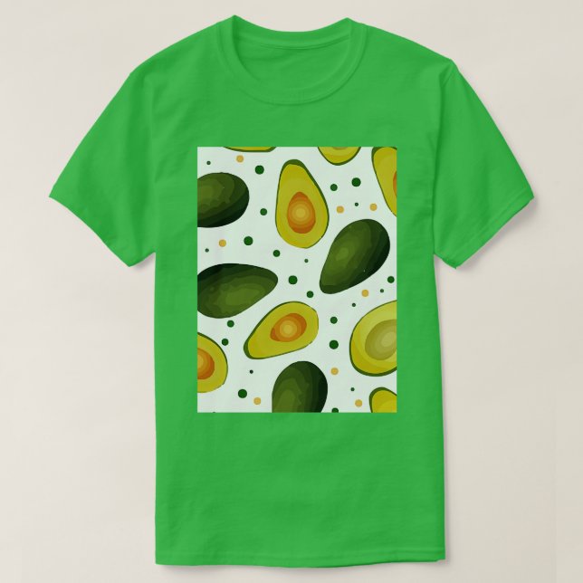 Camiseta Frutas de aguacate Flamingo Classic TShirt (Diseño del anverso)