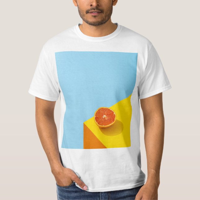Camiseta Frutas de colores (Anverso)