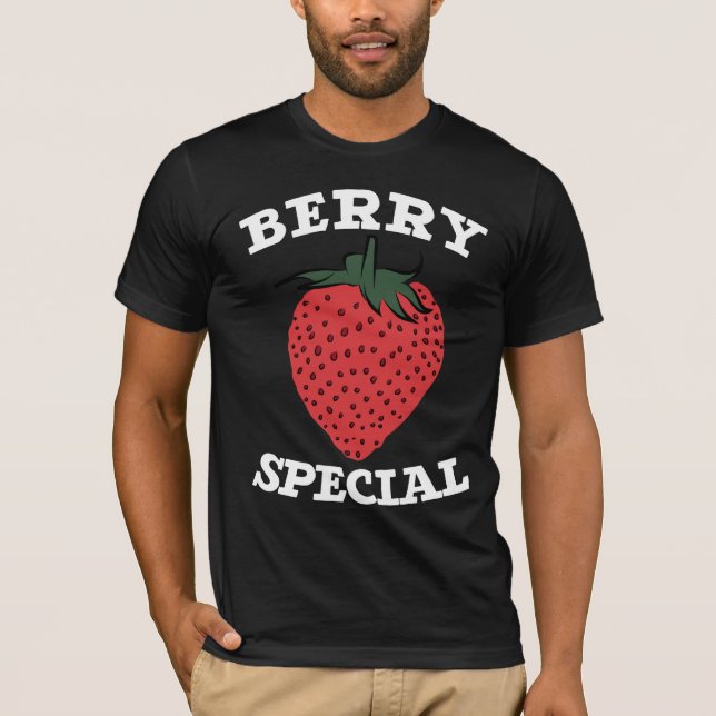 Camiseta Frutas de fresa cutánea (Anverso)