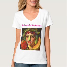 Camiseta Frutas de la Expresión – Un Retrato Surrealista