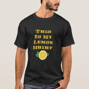 Camiseta Frutas de limón de verano Limonada Fruta cítrica