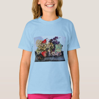 CAMISETA FRUTAS DE TEMPORADA 1 - GRAPAS Y PERLAS