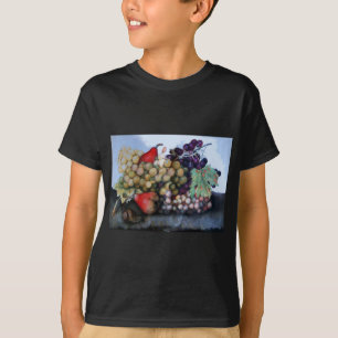 CAMISETA FRUTAS DE TEMPORADA 1 - GRAPAS Y PERLAS