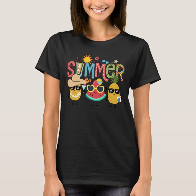 Camiseta Frutas de verano (Anverso)