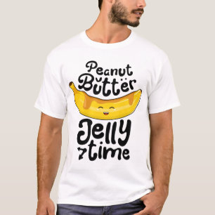 Camiseta Frutas dulces divertidas con la mantequilla de man