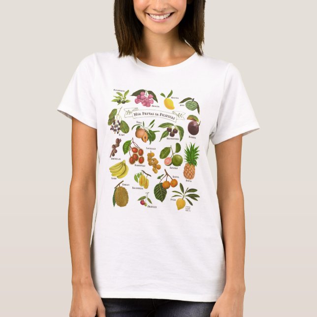 Camiseta Frutas en Filipinas (Anverso)