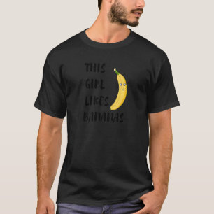 Camiseta Frutas exóticas saludables plátanos Cita irónica