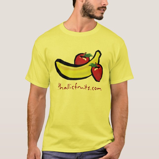 Camiseta Frutas fálicas (Anverso)