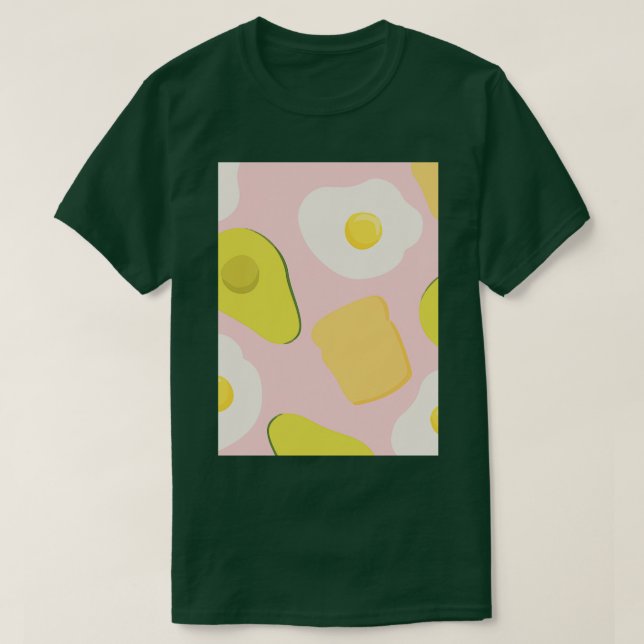 Camiseta Frutas forestales de aguacate 1 (Diseño del anverso)