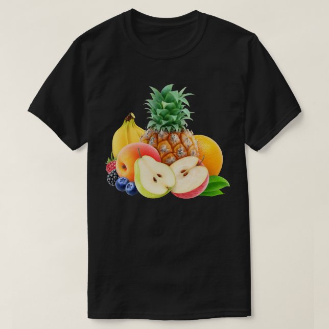 Camiseta Frutas frescas (Diseño del anverso)
