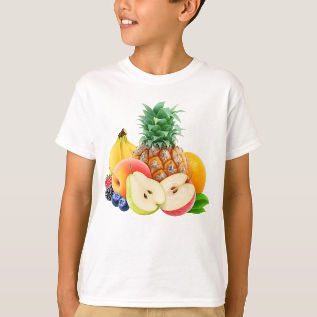 Camiseta Frutas frescas (Anverso)