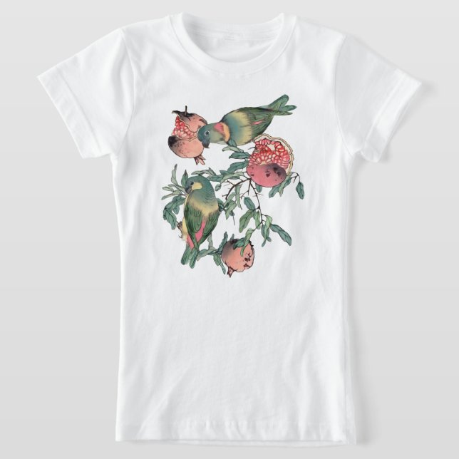 Camiseta Frutas granadas y aves amorosas (Distribución)