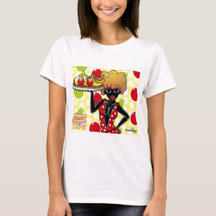 Camiseta frutas puloy del negrita