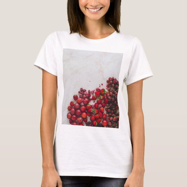 Camiseta Frutas saludables (Anverso)