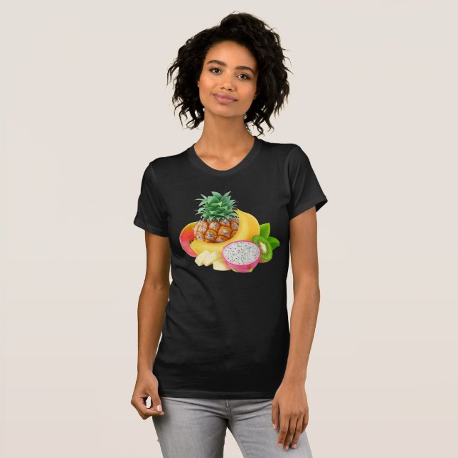 Camiseta Frutas tropicales (Anverso completo)