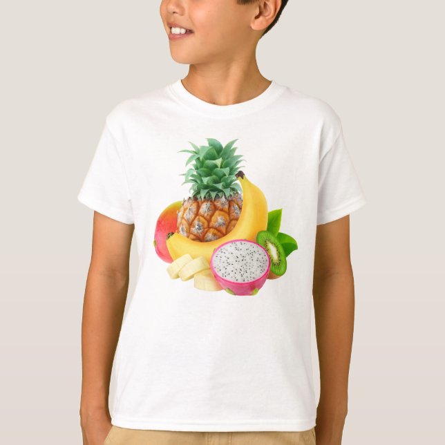 Camiseta Frutas tropicales (Anverso)