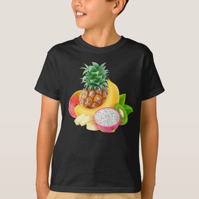 Camiseta Frutas tropicales (Anverso)