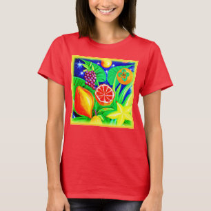 Camiseta Frutas tropicales en el cielo. ¡Hazte con una en Z