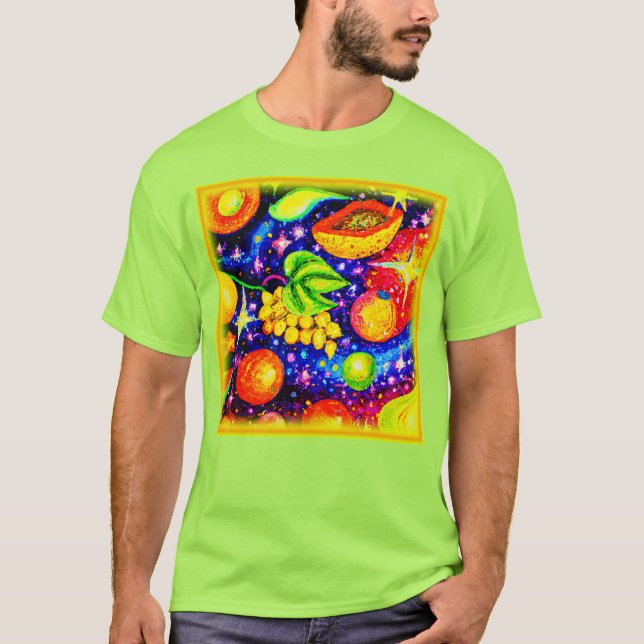 Camiseta Frutas tropicales en el cielo. ¡Hazte con una en Z (Anverso)