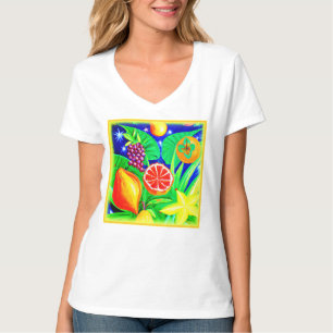 Camiseta Frutas tropicales en el cielo. ¡Hazte con una en Z