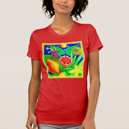 Camiseta Frutas tropicales en el cielo. ¡Hazte con una en Z