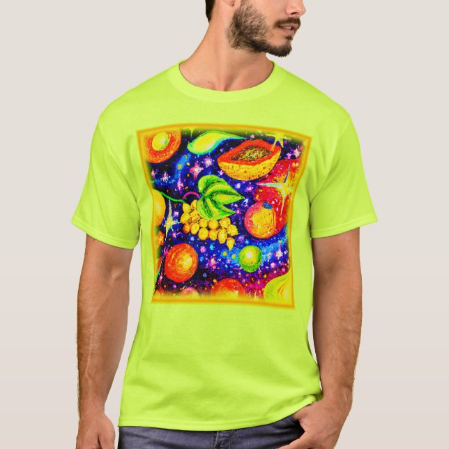Camiseta Frutas tropicales en el cielo. ¡Hazte con una en Z (Anverso)