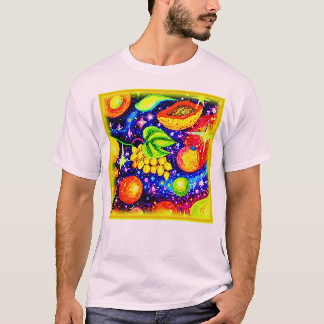 Camiseta Frutas tropicales en el cielo. ¡Hazte con una en Z (Anverso)